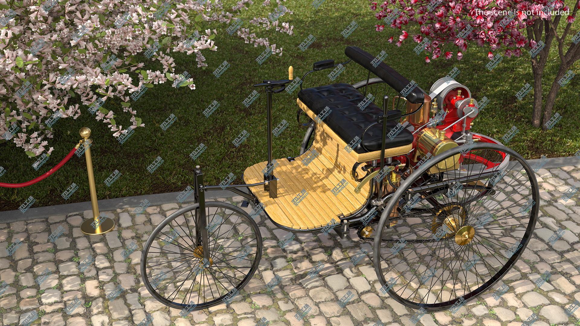 images/goods_img/20210319/3D Benz Patent Motorwagen Rigged/1.jpg